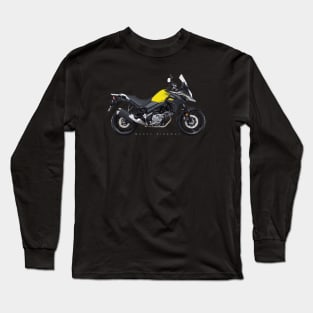 Suzuki V-Strom 650 18 yellow sn Long Sleeve T-Shirt